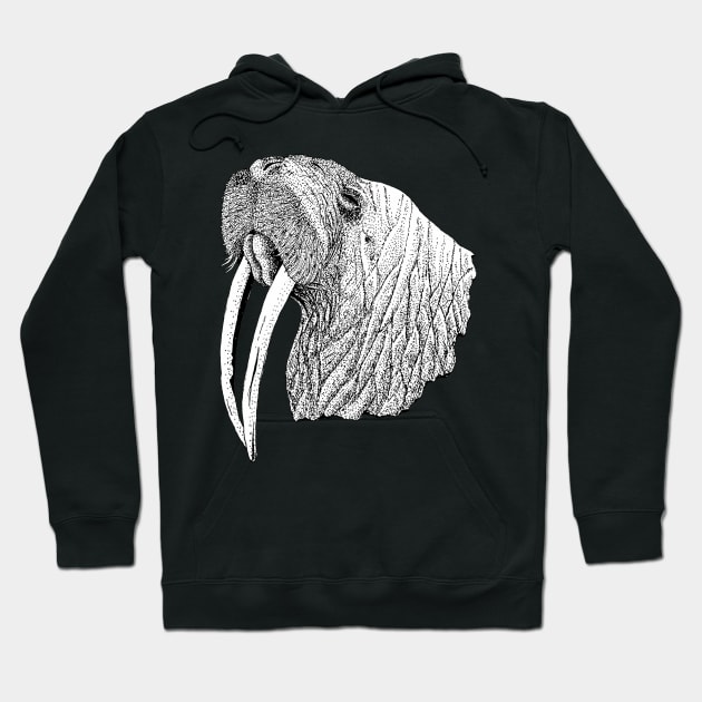 Walrus Hoodie by mattleckie